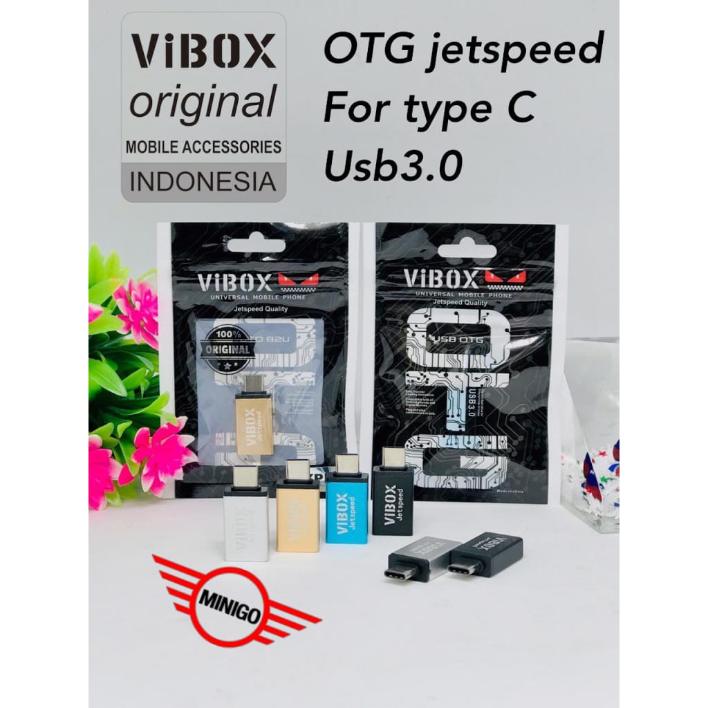 OTG FLASHDISK UP TO 128GB VIBOX ORIGINAL JETSPEED  OTG TYPE C DAN MICRO-USB