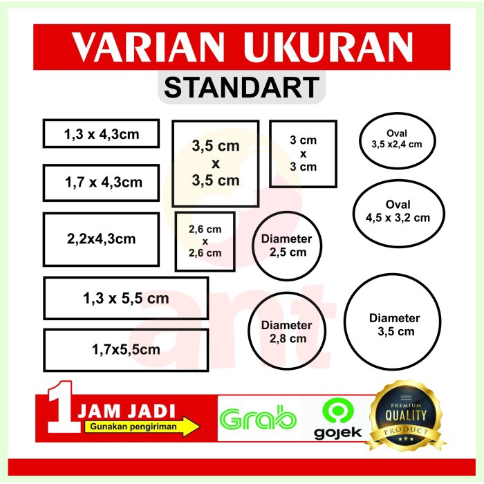 

MENYURAT-SURAT- CETAK STEMPEL WARNA OTOMATIS MURAH BERKUALITAS DESAIN BEBAS PEMBELI - KECIL 1WARNA