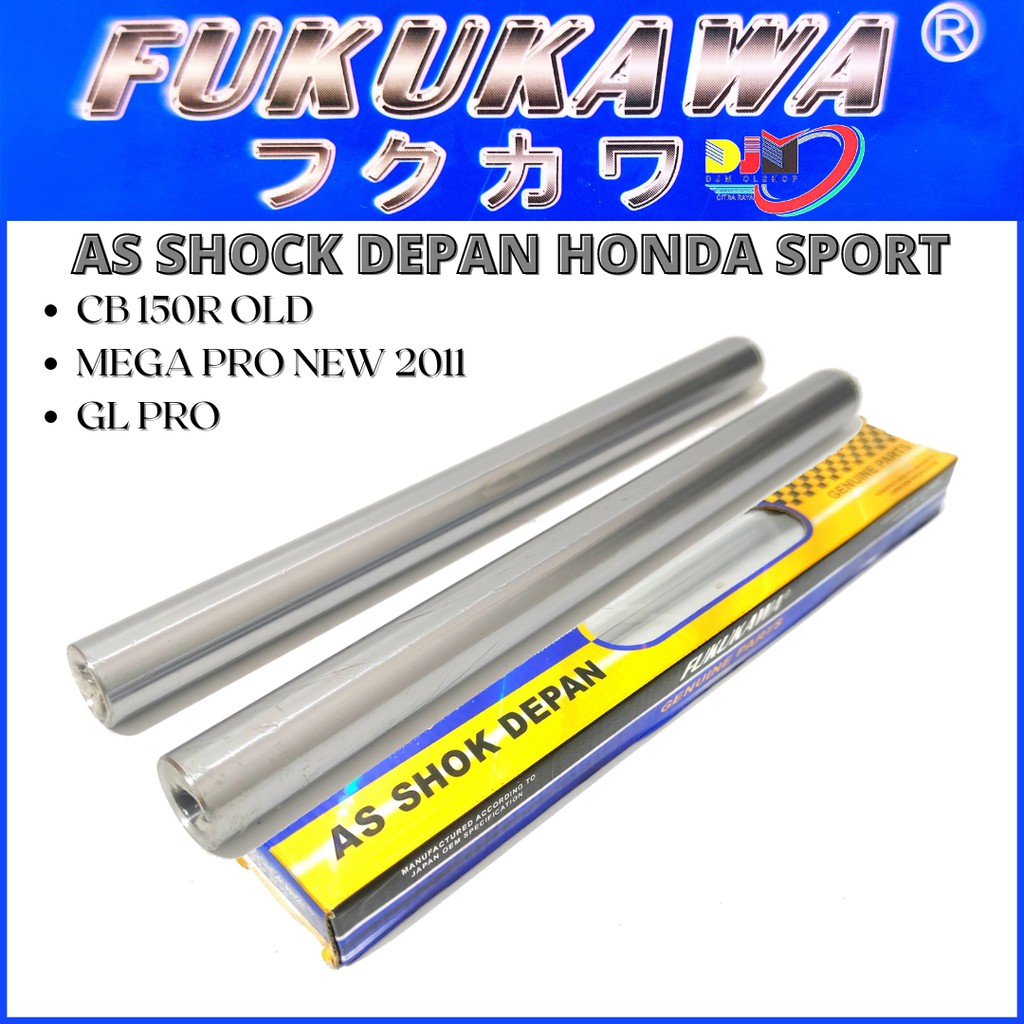 As Shock Depan Fukukawa Honda Sport GL Pro, CB-150R, Megapro New Mono 2pc