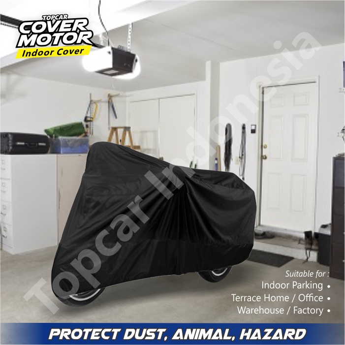 TOPCAR Cover Motor Kawasaki Ninja 250FI Indoor Non Waterproof Mantel Motor Berkualitas / Sarung Motor Original / Jas motor / Selimut Pelindung Motor / Non Waterproof