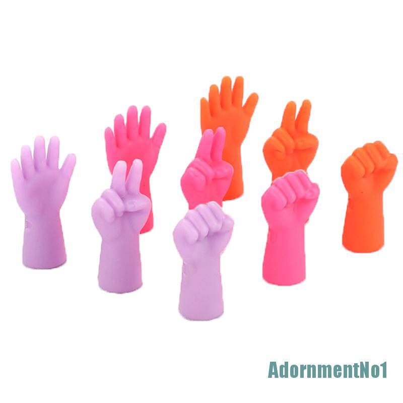 (AdornmentNo1) 6pcs Pelindung Ujung Jarum Rajut DIY