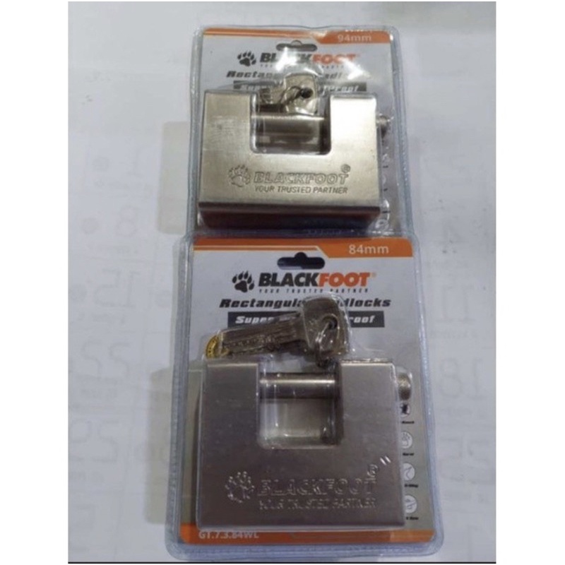 BLACKFOOT PADLOCK GEMBOK PANSEL GEMBOK GUDANG ANTI CUT