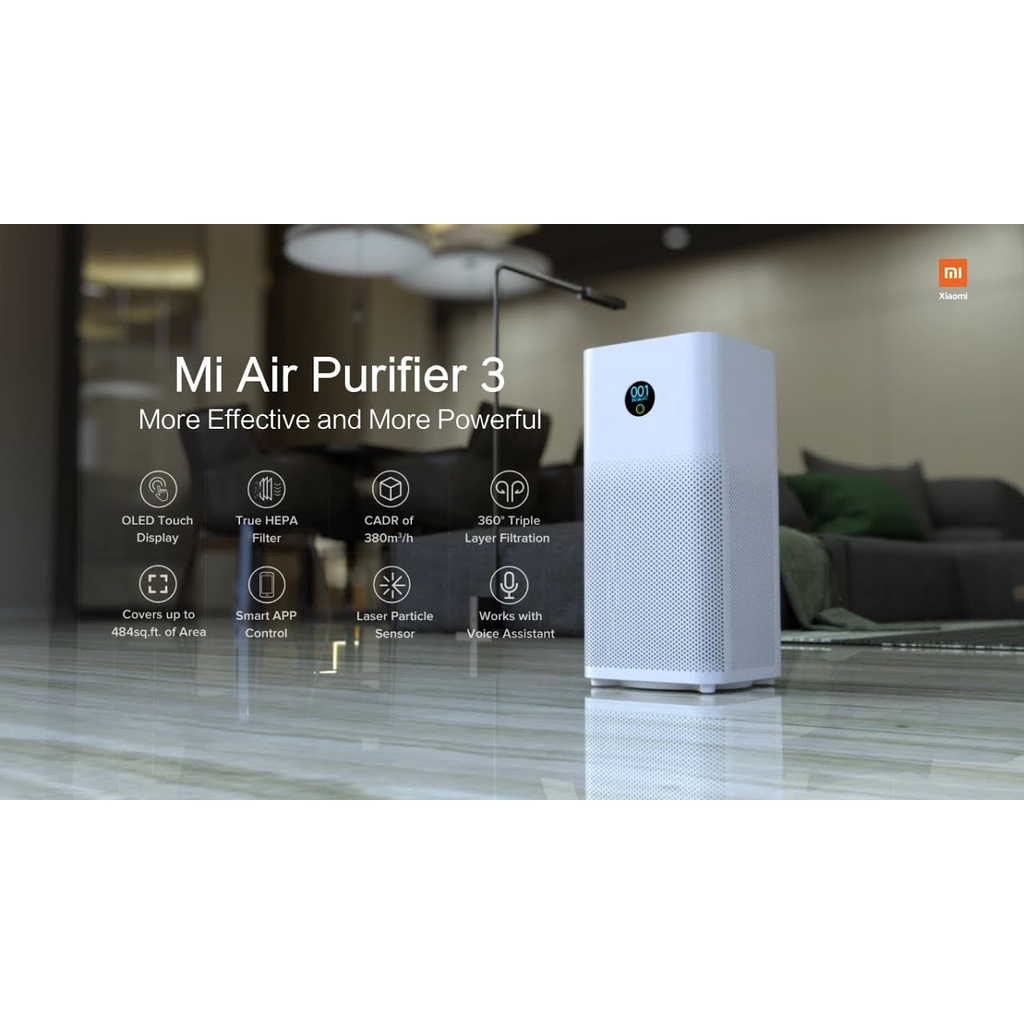 XIAOMI MI AIR PURIFIER 3C TRUE HEPA FILTER ORIGINAL GARANSI RESMI