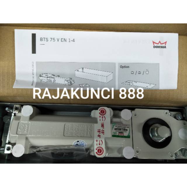 Floor hinges DORMA BTS75V / Dorma BTS75V / Engsel kaca DORMA / BTS75V ORIGINAL