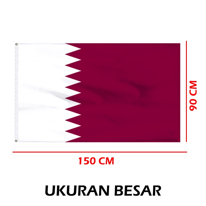 bendera negara Qatar