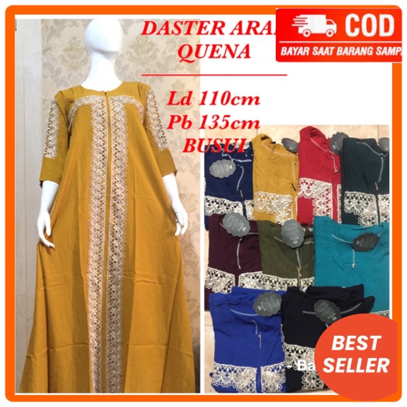 DASTER ARAB QUENA BUSUI BAHAN ADEM HALUS