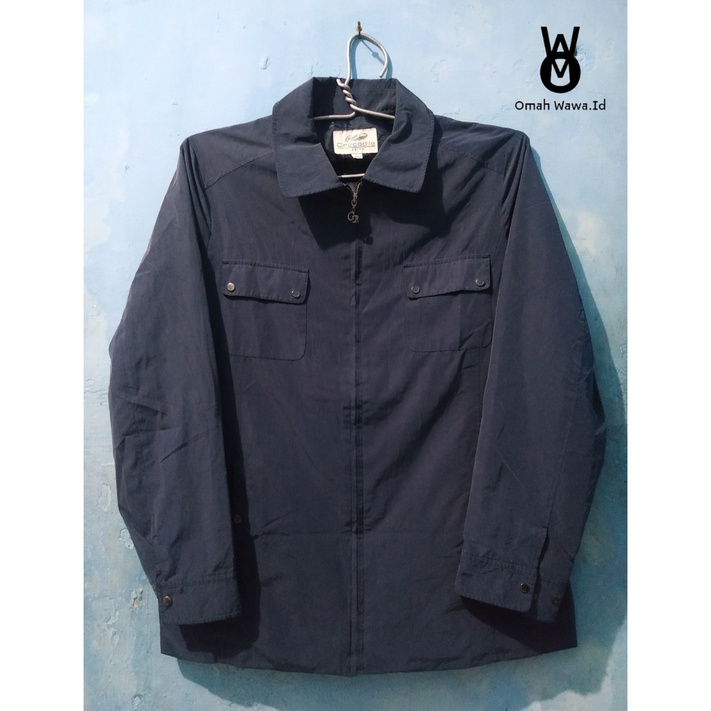 Jaket Vintage Crocodile Original Navy