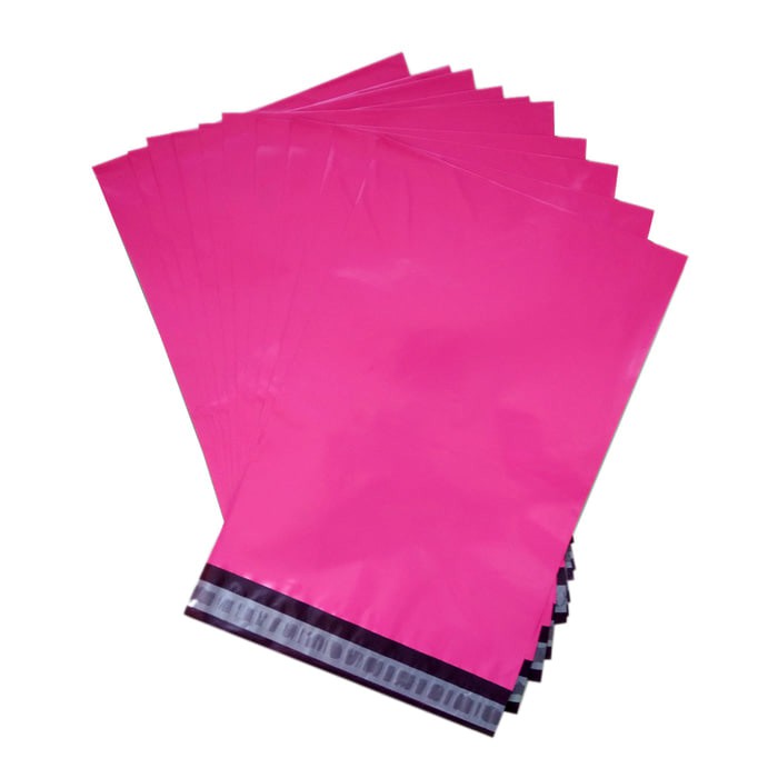 

20*30 - Pink 100 pcs Amplop Plastik Polymailer Tebal 60mc