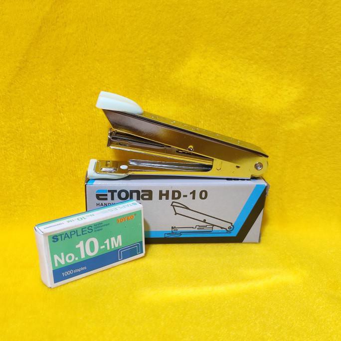 

Hari Ini Mesin Staples + Isi Staples No.10 (1 Set) √ Staples Kecil Promo