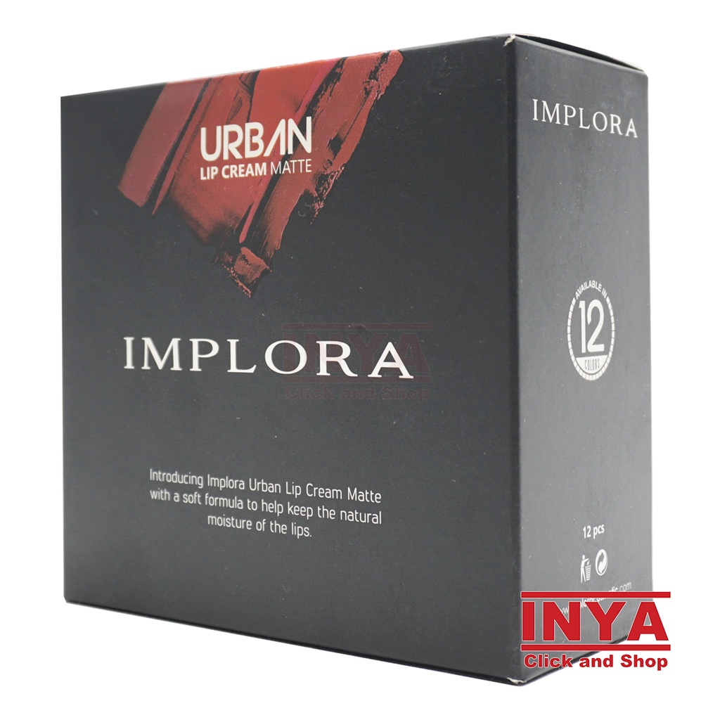 IMPLORA URBAN LIP CREAM MATTE 2.9gr