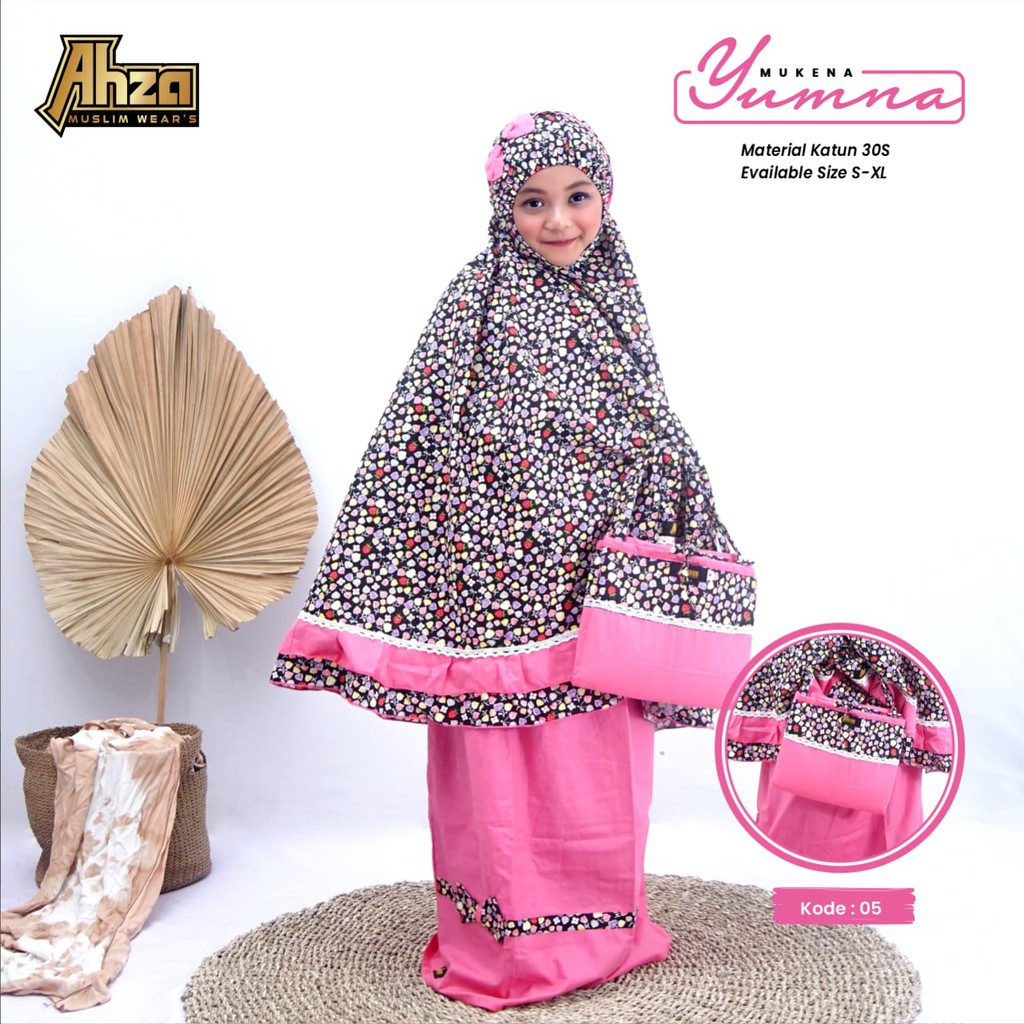 Mukena Anak YUMNA by Ahza Collection