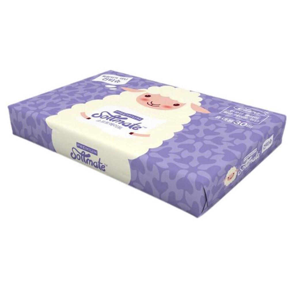 SOFTMATE Tissue Portable 30 Sheets