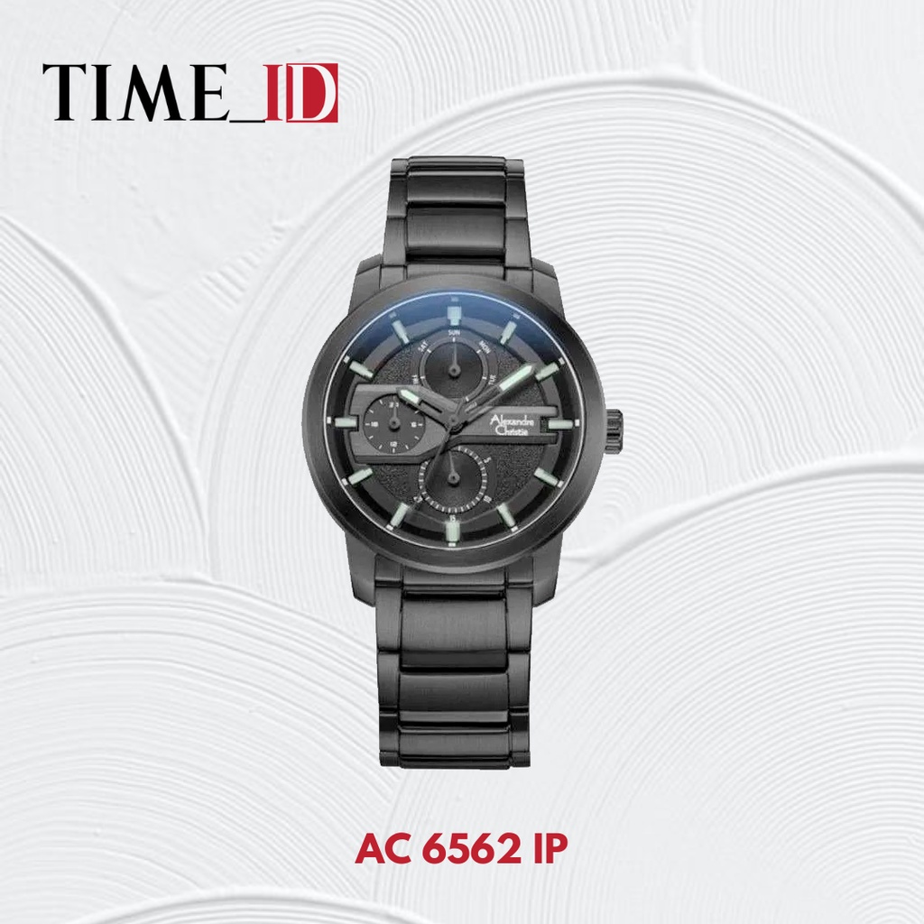 Jam Tangan Alexandre Christie AC 6562 BLACK WANITA