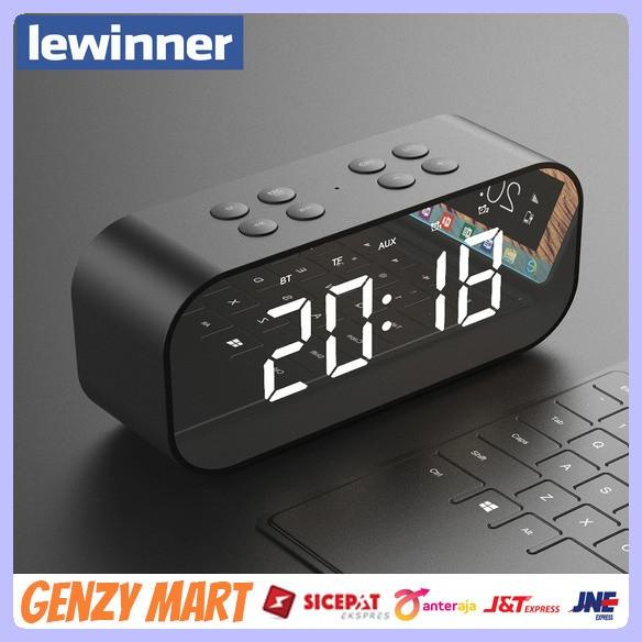 Aec Jam Alarm Clock With Bluetooth Speaker Tf Aux Bt501 Jiharamart