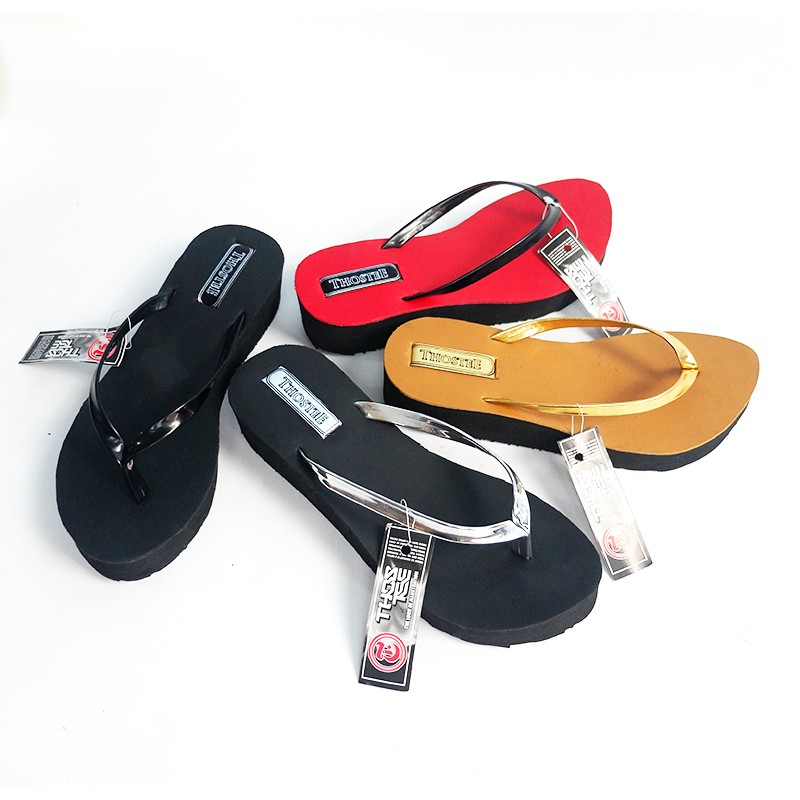 Sandal Jepit Wedges Wanita Thostee Manohara pusatmode1234