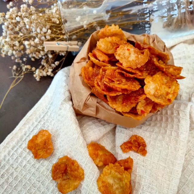 [Cemilan] Emping Pedas Manis Jogja 150gram