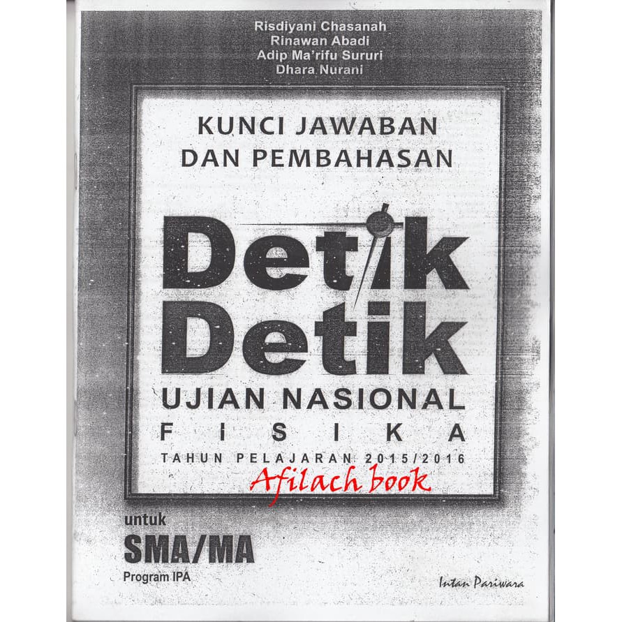 38+ Kunci Jawaban Detik Detik Kimia 2016 PNG