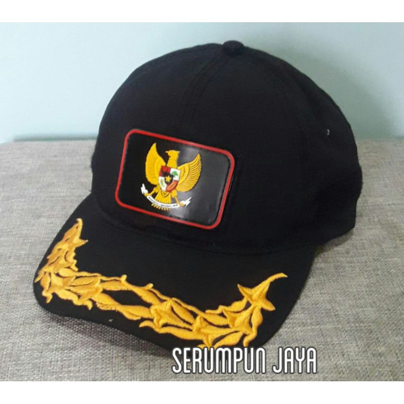 TOPI GARUDA - TOPI GARUDA PAMEN BORDIR