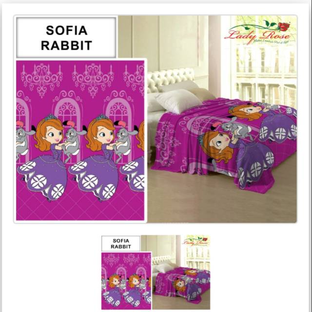 Selimut Lady Rose SOFIA RABBIT