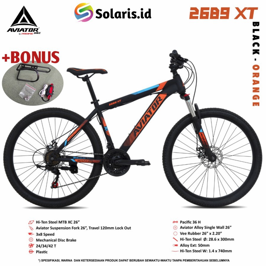 Sepeda Gunung MTB Aviator 2689 XT