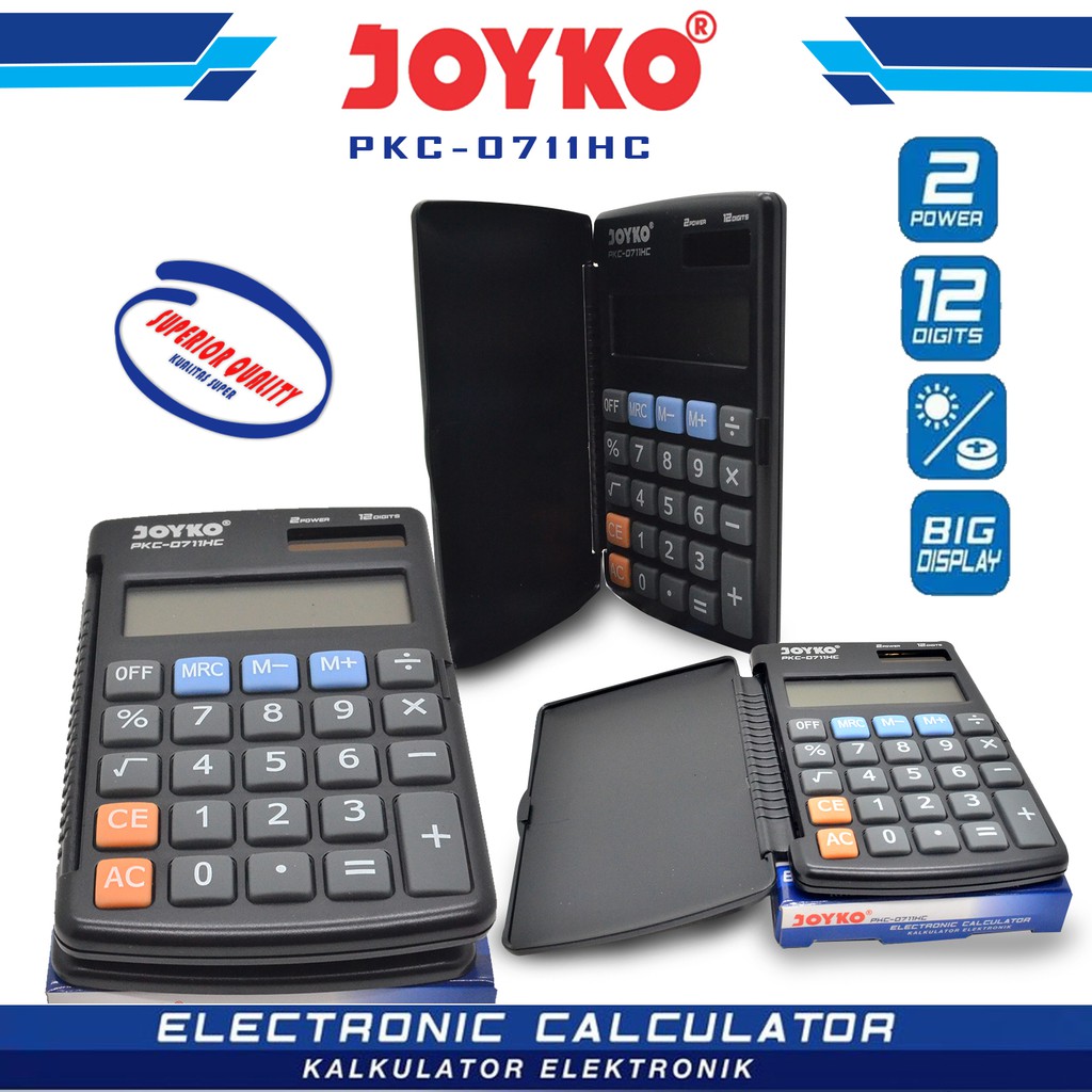 

Kalkulator Joyko PKC-0711HC 12 Digit