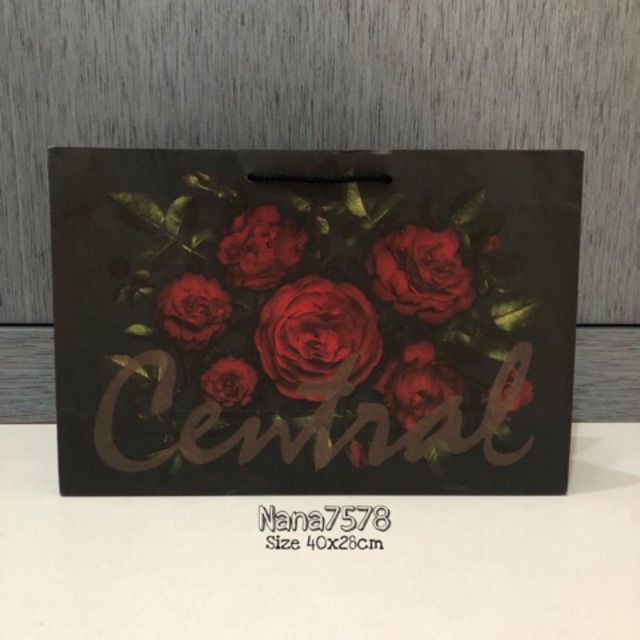 

Central paperbag black L