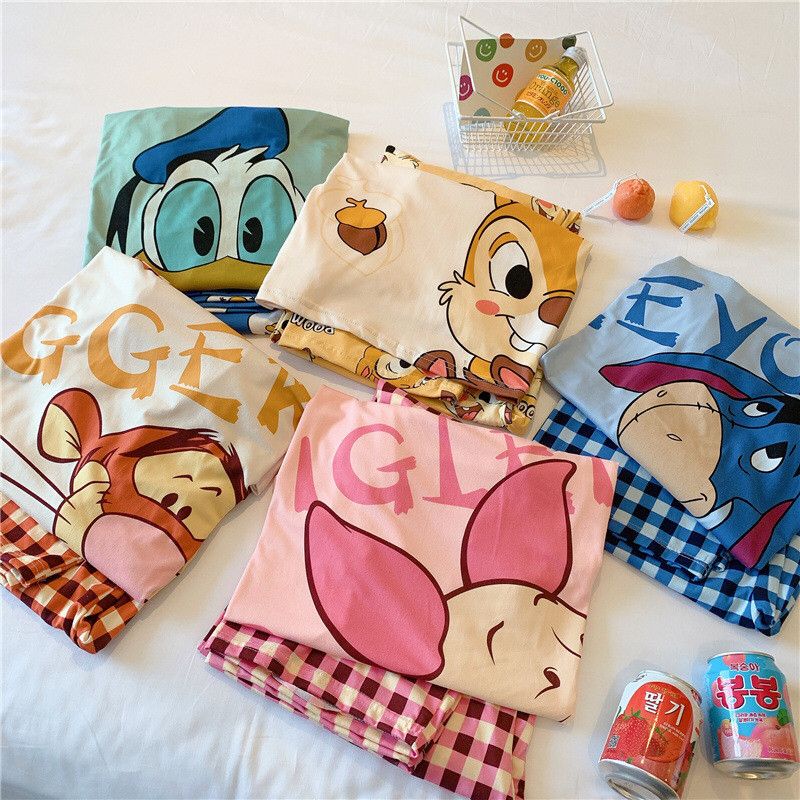 Blackpink Baju Tidur Set Piyama 3 in 1 Wanita Celana Panjang Pendek Import Fashion Korea 4003