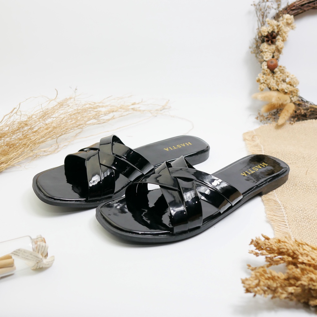 SANDAL WANITA FLAT HASTIA - AYUMI