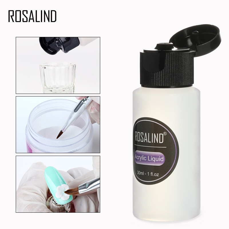 ROSALIND acrylic monomer liquid cairan bubuk akrelik 3d flower Produk Good Quality