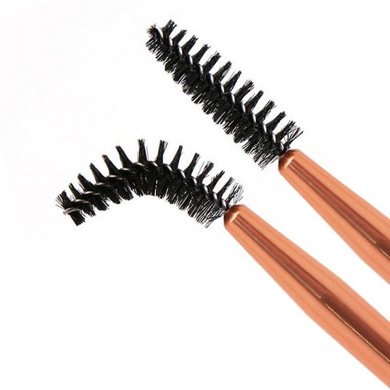 [1 Piece Eyebrow Eye shadow Edge Brush with Reel Brush ] [Eyes Professional Brushes] [Beauty Makeup Tools]