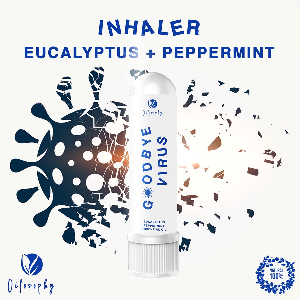 INHALLER ANTI VIRUS | SESAK NAFAS | EUCALYPTUS PEPPERMINT INHALLER I ALAT BANTU PERNAPASAN