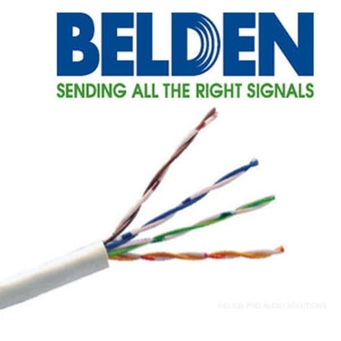 Belden Kabel LAN Cat6 USA Original Tipe 7814A 1Meteran