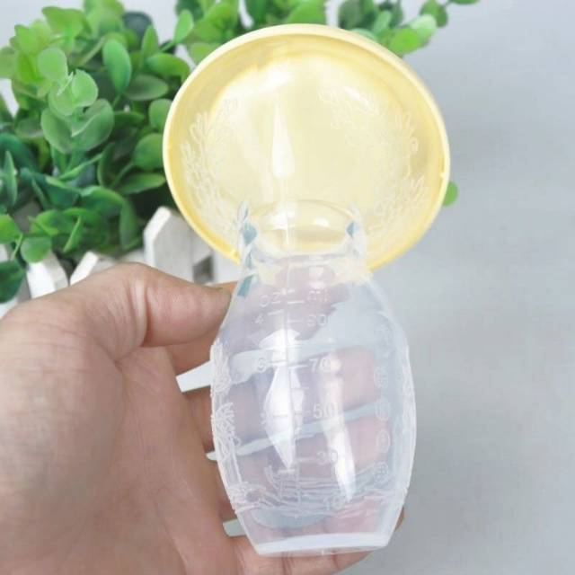 Breastpump Silicone Silikon Silicon Pompa Asi + Tutup