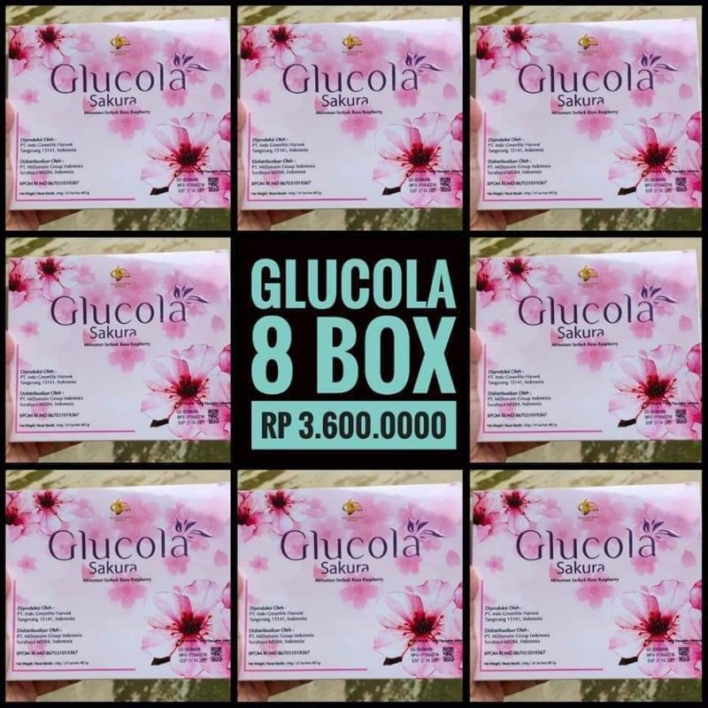 Glucola Sakura MCI  1 box isi 20 sachet