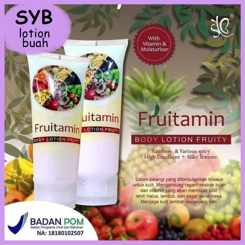 SYB BODY LOTION,YOGURT,BODY SERUM,FRUITAMIN,BEDDA LOTONG EXFOLIATING MASK  ORIGINAL BPOM