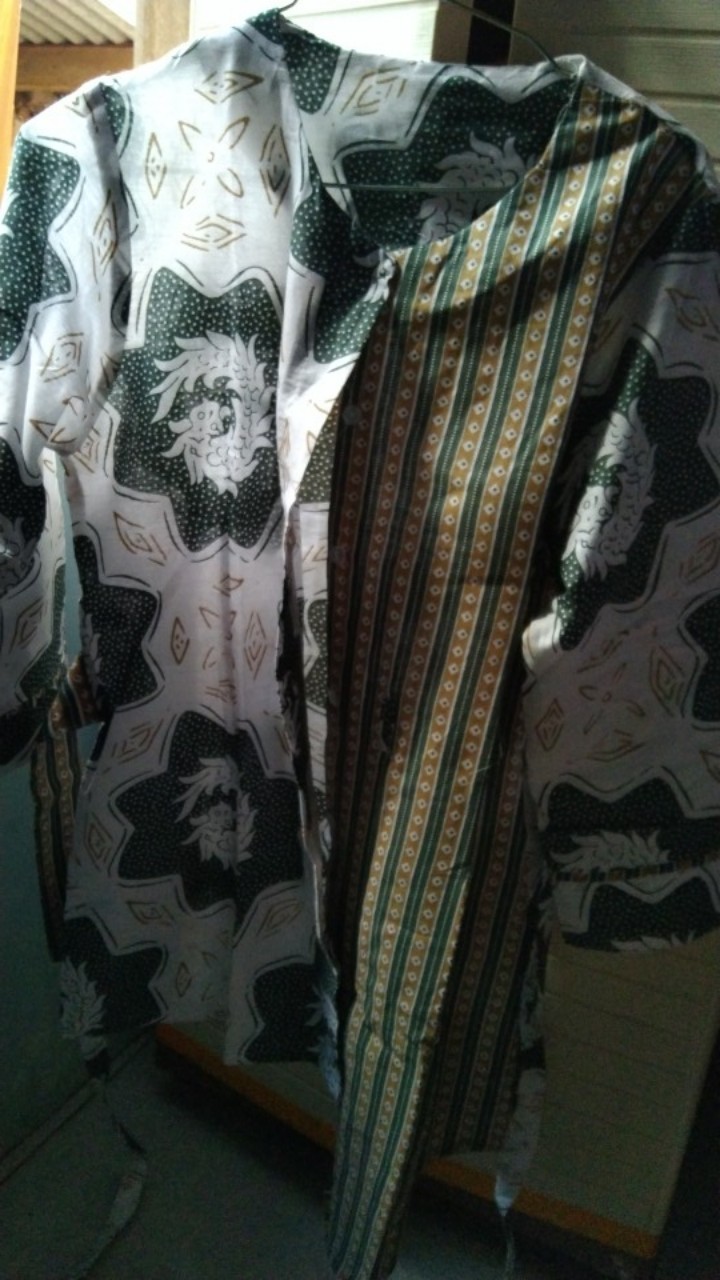 Batik Wanita Atasan Batik Modern Blouse Batik Kantor Size M L Xl Xxl