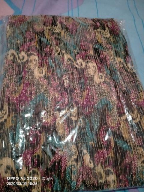 Klara Rok Span Plisket Panjang Batik Wanita Jumbo Fit To Xxl