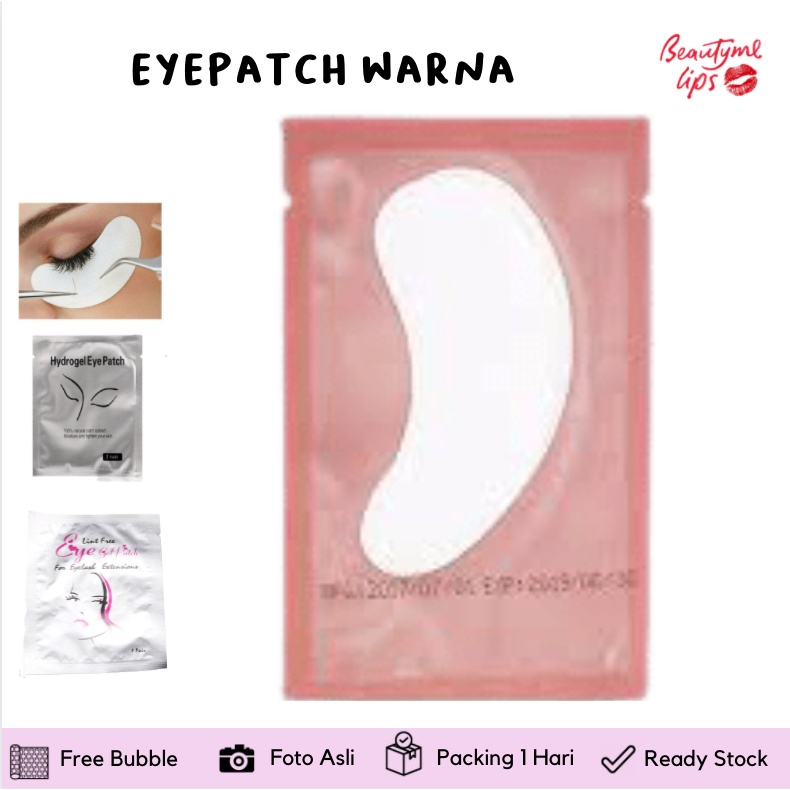 PER PACK Eyepatch warna Gel Isi 50pasang / perbungkus