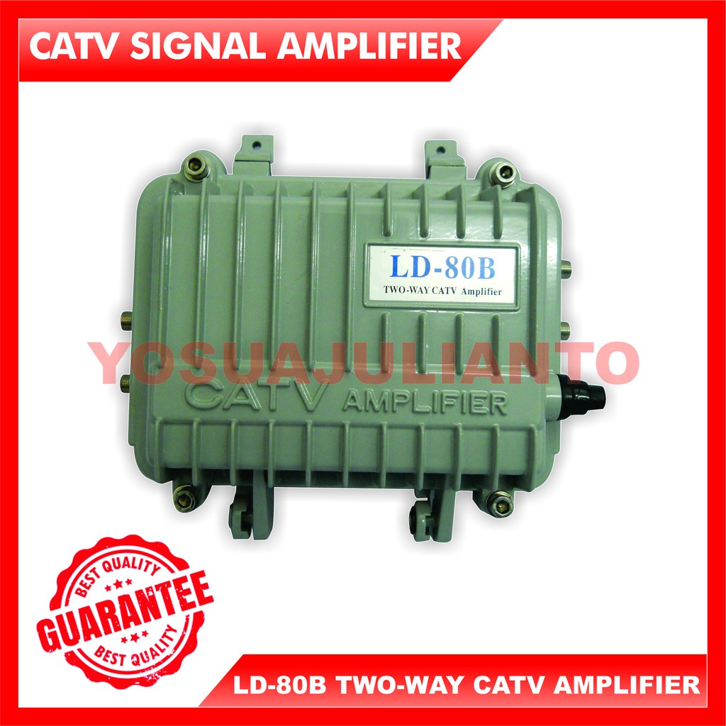 CATV SIGNAL AMPLIFIER LD-80B TWO-WAY CATV AMPLIFIER