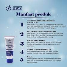 INEZ MOIST N SOFT HAND GEL 50 GR @MJ