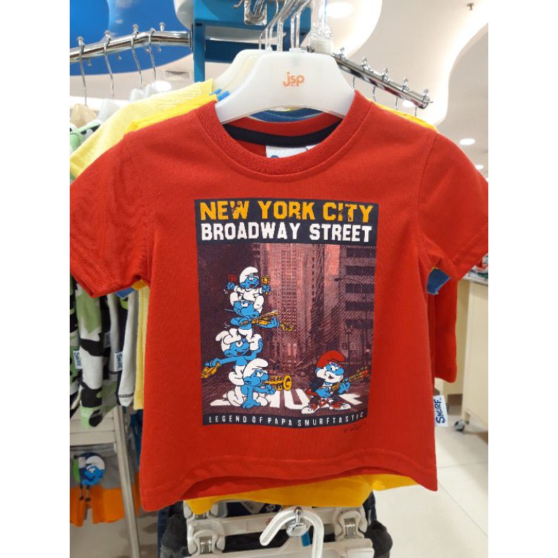 JSP SMURF ORIGINAL//JSP BABY// T -SHIRT KARAKTER SMURF