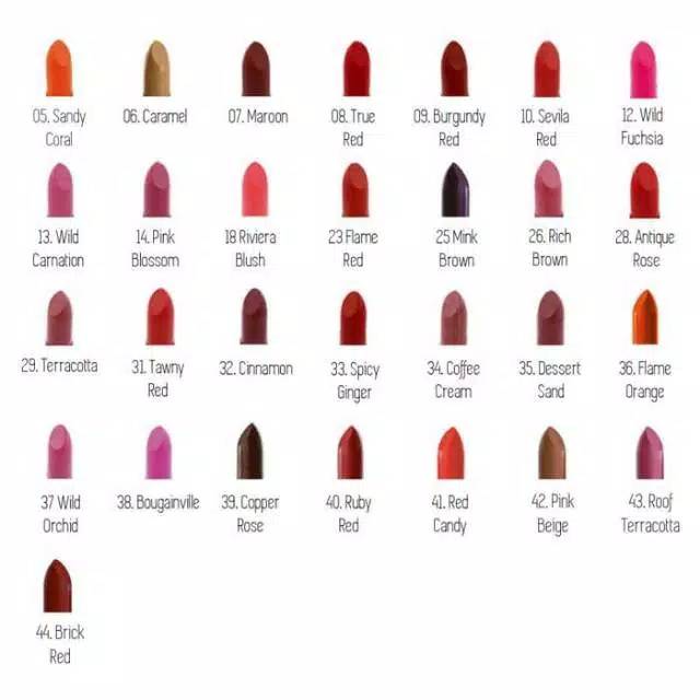 Inez color contour plus lipstick / inez lipstik / inez perona bibir part 2