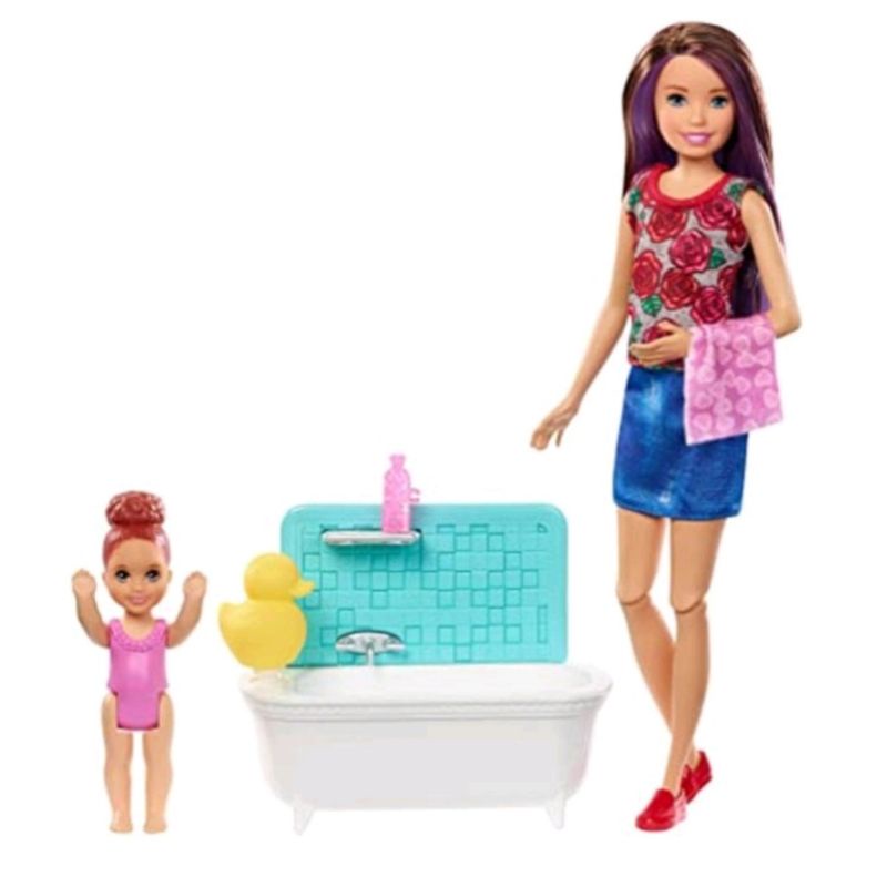 Barbie Skipper Babysitter with Potty Stroller Art Teacher Dentist Kitchen