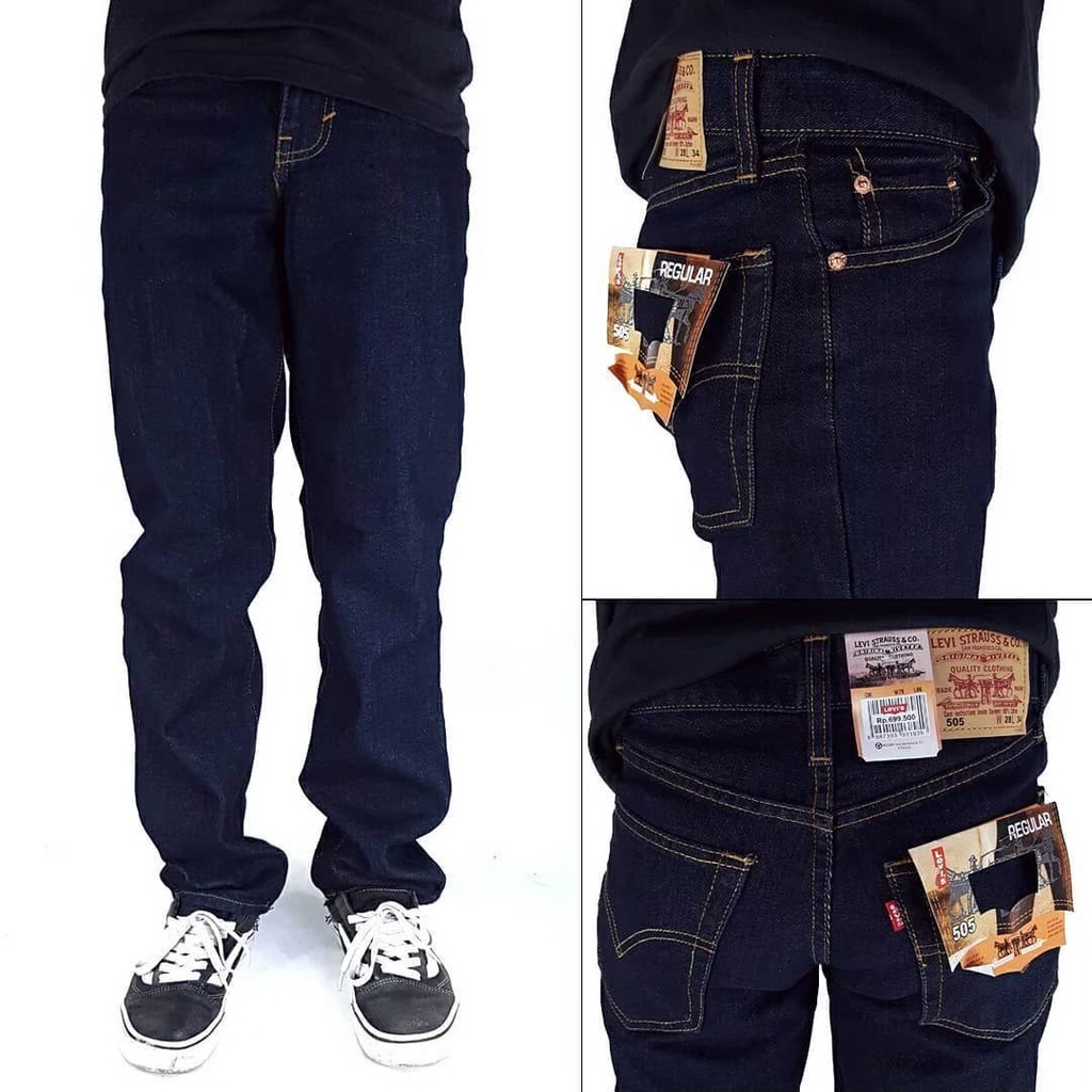 Celana Jeans Jumbo pria Jeans Jumbo Celana Panjang Pria BB 70-140 Kg Size:33-46