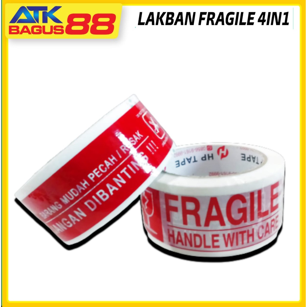 Lakban fragile 4in1