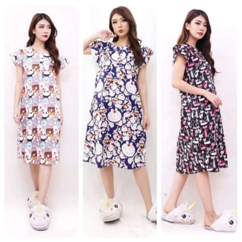 DASTER KARAKTER REMAJA MIDI KEKINIAN KATUN BUMIL BUSUI KANCING DEPAN