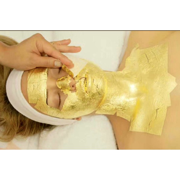 24K Gold Foil Facial Mask Masker Wajah Emas BB Glow Korea READY STOCK