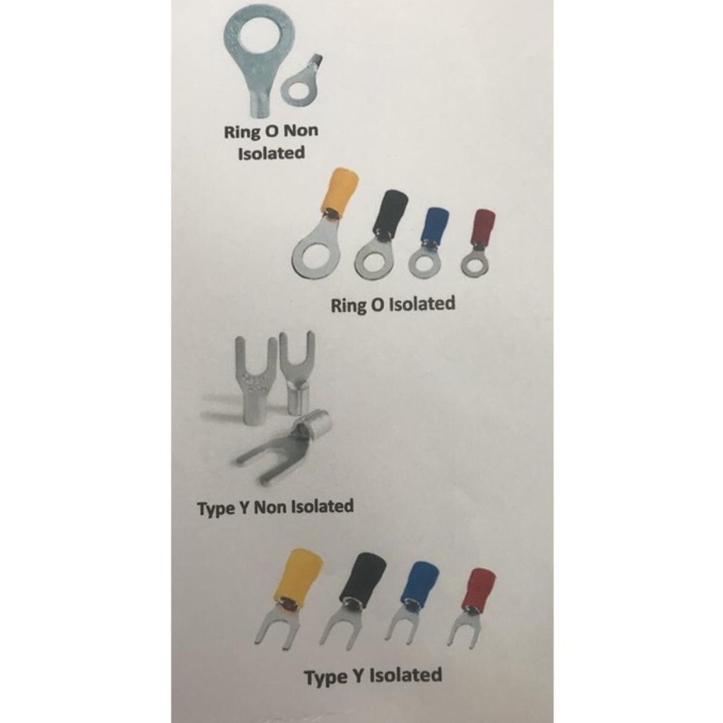 Skun Y 5.5-3 POLOS / Skun Kabel VY 5.5-3 / Skun Garpu / Skun U 5.5-3/Skun Polos Y 5.5-3 Non Isolated