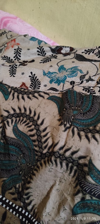 Atasan Blus Batik Wanita Seragam Kerja - Resleting Depan Top 1 Produk Shoppe Terbaru