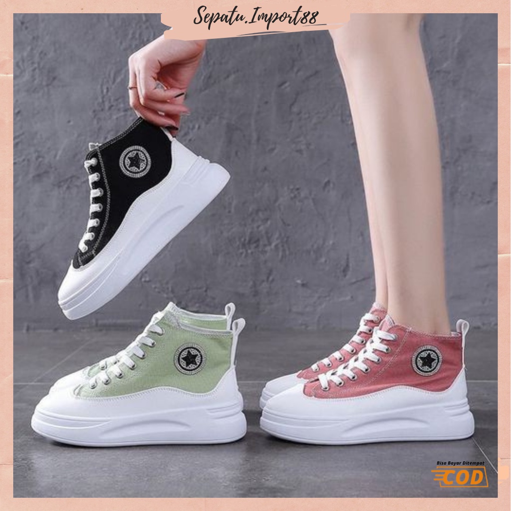 [SEPATU.IMPORT88] SP-086 SEPATU SNEAKERS WANITA IMPORT HIGH QUALITY PREMIUM IMPORT 100%
